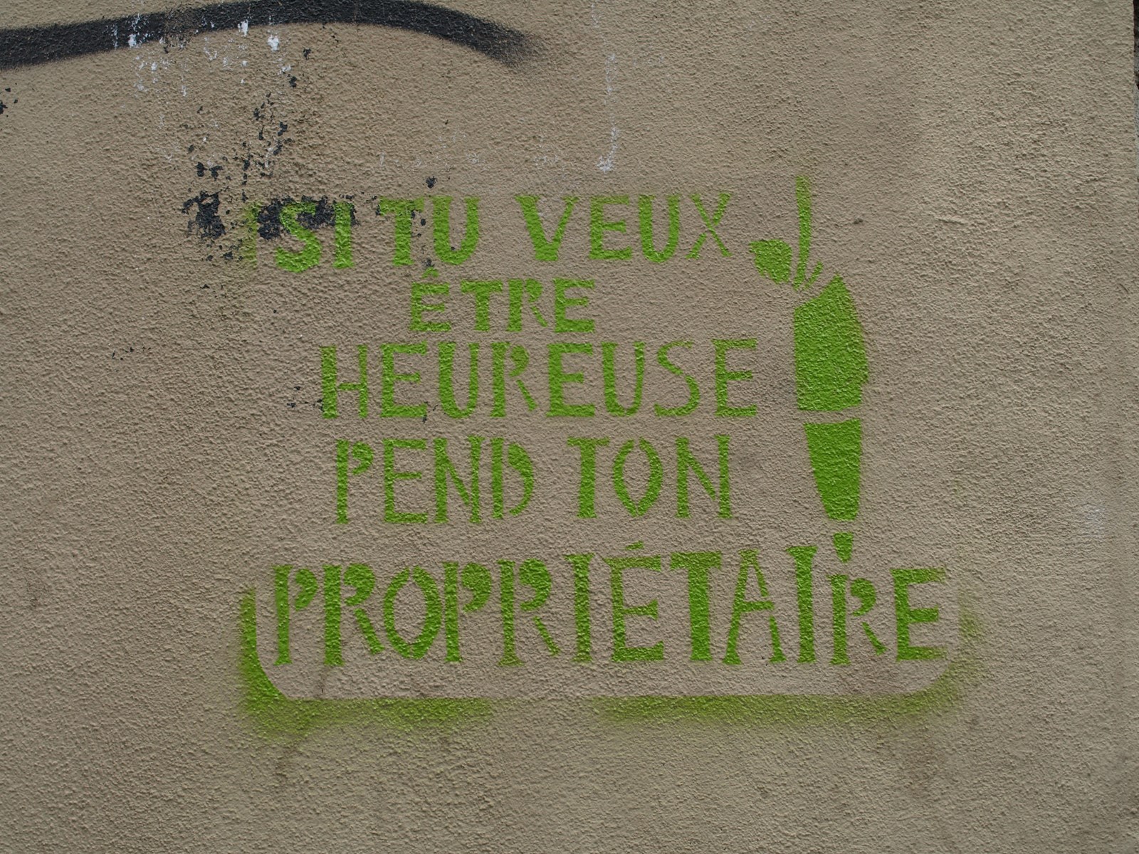 photo graffiti Paris 20éme arrondissement